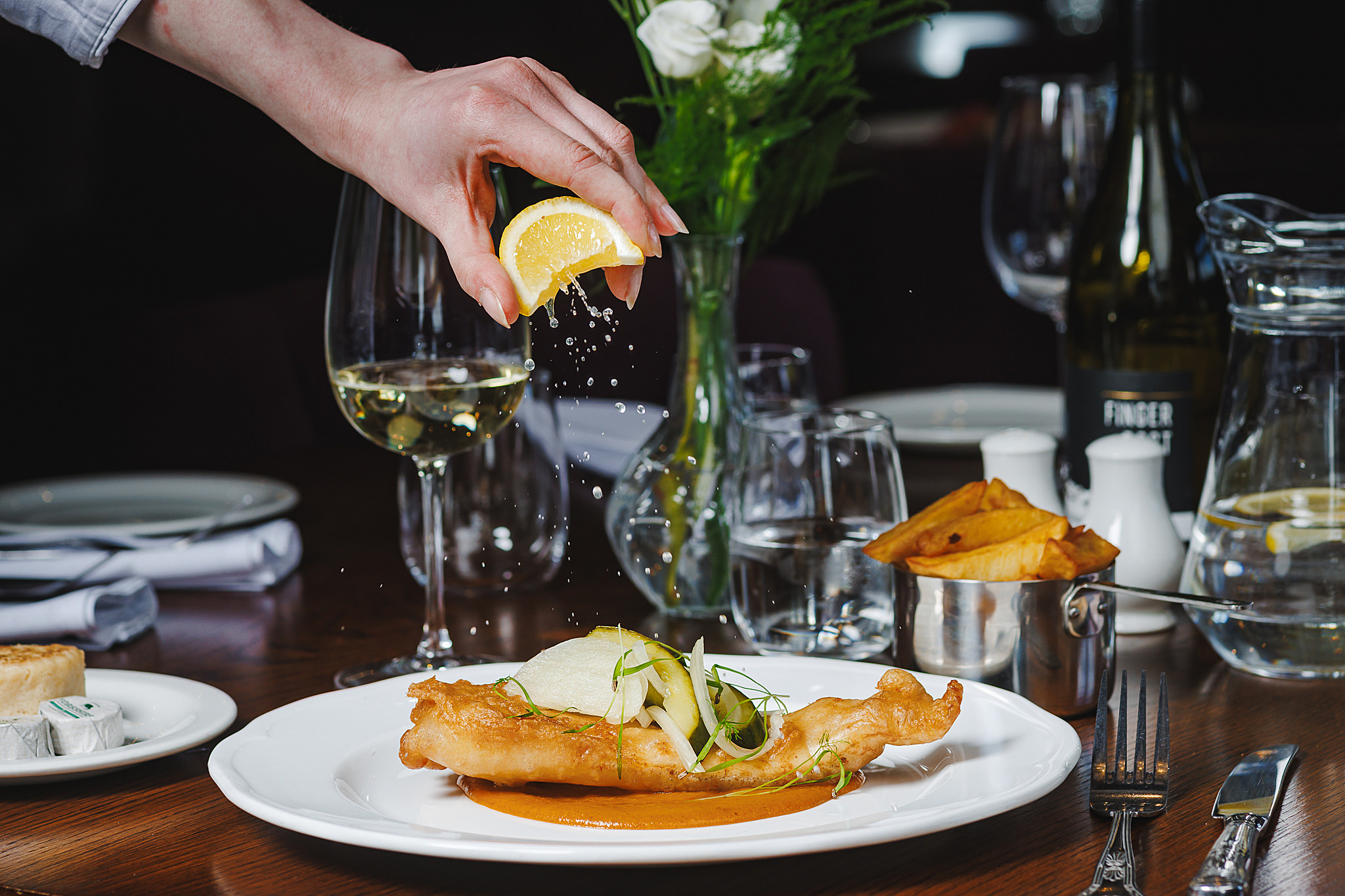 Hotel food photography