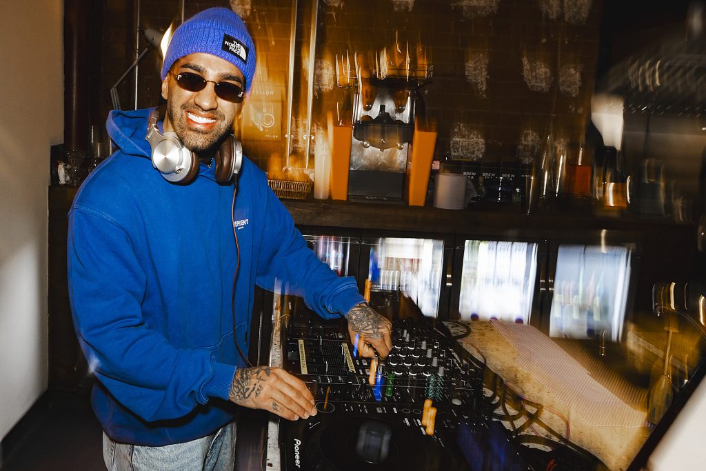 Manchester coffee rave DJ
